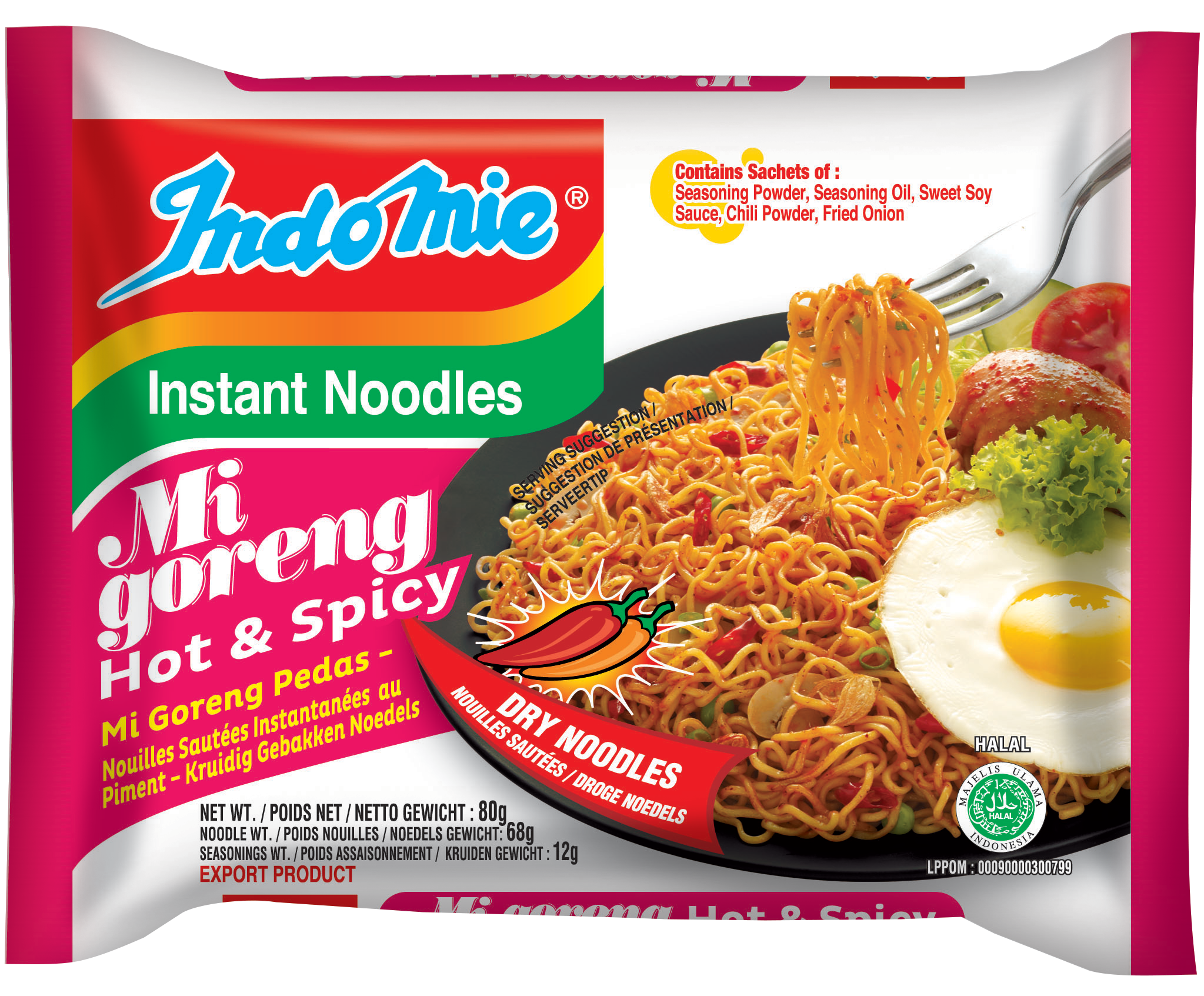 Mì xào kiểu Mi-Goreng (cay)